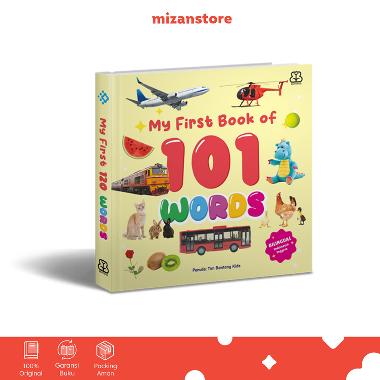 Mizan Buku Anak My First Book Of 101 Word Boardbook Bilingual