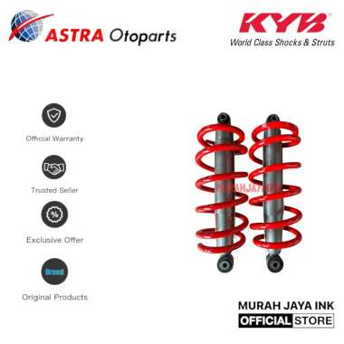 Shock Breaker & Per KYB KAYABA XR TOYOTA CALYA SIGRA BELAKANG ORIGINAL