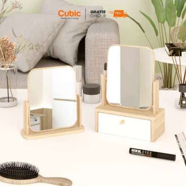 Cubic Cermin Aesthetic / Beauty Mirror / Standing Mirror / GENIO BM - FBB GENIO BM 22