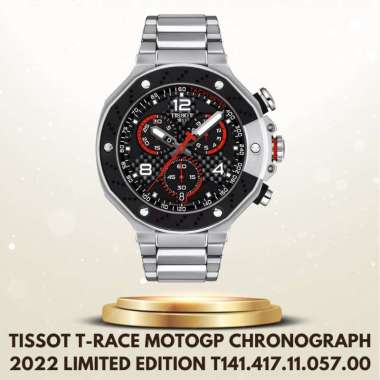 Tissot T141.417.11.057.00 T-Race MotoGP Chronograph - Jam Tangan Pria Original Limited Edition 2022