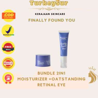 Finally Found You! FFY PAKET 2PCS: Soy Bright! Moisturizer 30gr & OATstanding Retinal Eye & Face Cre