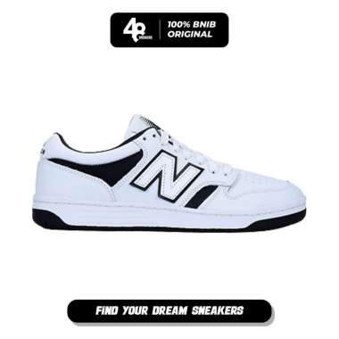 Sepatu Pria New Balance 480 White (BB480LAB) Original 45