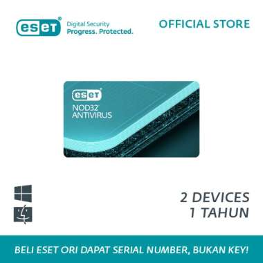 ESET NOD32 Antivirus [2 Komputer 1 Tahun]