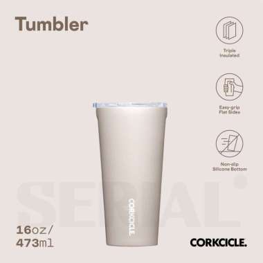 CORKCICLE® Tumbler 16oz - Latte / Oat Milk