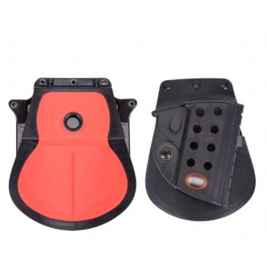 Holster Sarung Pistol For 1911 with Double Magazine Pouch - M HITAM