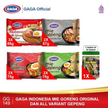 GAGA Indonesia Mie Goreng Original Mix GAGA Gepeng All Variant (GG149)
