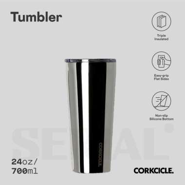 CORKCICLE® Tumbler 24oz - Tungsten