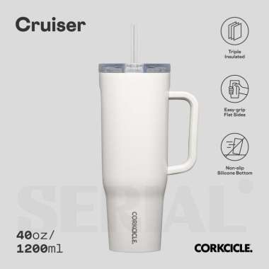 CORKCICLE® Cruiser 40oz - Oat Milk
