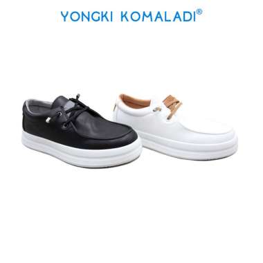 [ ORIGINAL ] YONGKI KOMALADI FINCH SEPATU CASUAL OL-SJM2-0100-24 MEN 39 Black