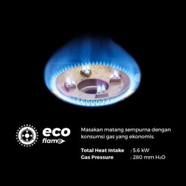 Kompor Gas 2 Tungku Maspion MKG-709C Ceflon
