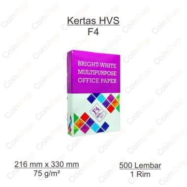 Kertas HVS 75 Gram F4 BMO 500 Lembar Per Rim