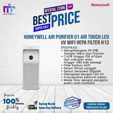 Honeywell Air Purifier U1 Air Touch LED UV WiFi Hepa Filter H13 Air Purifier