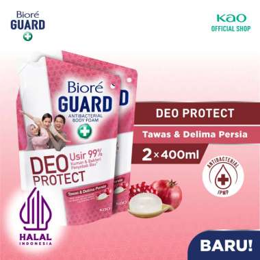 Promo Harga Biore Guard Body Foam Active Antibacterial 450 ml - Blibli
