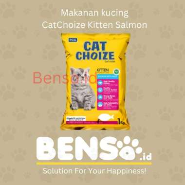 CAT CHOIZE KITTEN SALMON- MAKANAN KUCING 20kg