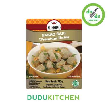 (Dudu Kitchen) El Primo Bakso Sapi - Halal Meatball Baso Daging Beef