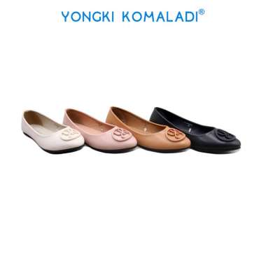 [ ORIGINAL ] YONGKI KOMALADI EUNICE FLATSHOES OL-EJM-831-22 LADIES 41 Cream