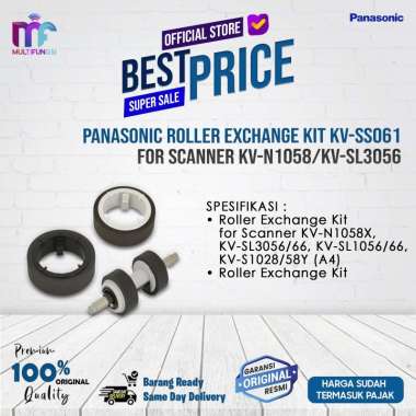 Panasonic Roller Exchange Kit KV-SS061 For Scanner KV-N1058/KV-SL3056