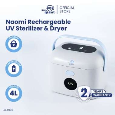 Little Giant Naomi Rechargeable UV Sterilizer & Dryer - Sterilisasi dan Pengeringan Peralatan Bayi