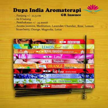 Dupa India Aromaterapi GR wangi buah Meditation