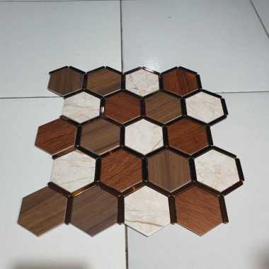 Wallpanel 3D PVC Premium Dekorasi Dinding Ruangan Wall Panel Tempel WL-HX