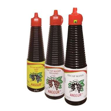Cap ANGGUR - KECAP Berbagai Varian - BOTOL KECIL MANIS