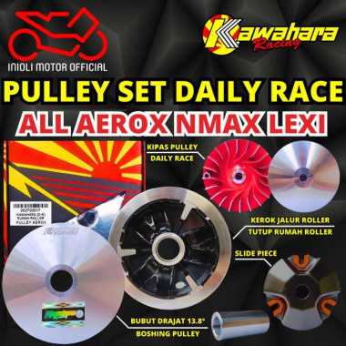 PULLEY SET PULLY RUMAH ROLLER KAWAHARA RACING NMAX AEROX LEXI OLD NEW NMAX N-MAX AEROX CONNECTED VVA