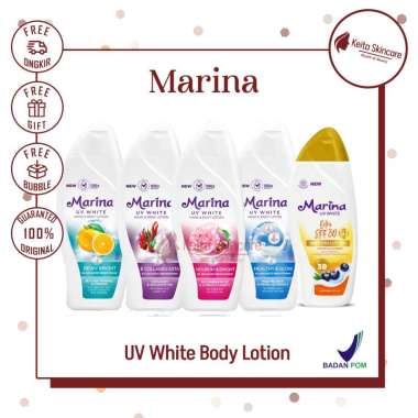 MARINA Hand & Body Lotion UV White EXTRA SPF 30 Extra SPF 30 185ml