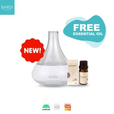 BARDI Smart Aroma Diffuser Bluetooth BT Pengharum Ruangan Aromatherapy