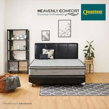Kasur Orthopedic Quantum Springbed Heavenly Comfort Eurotop - Full Set 120x200
