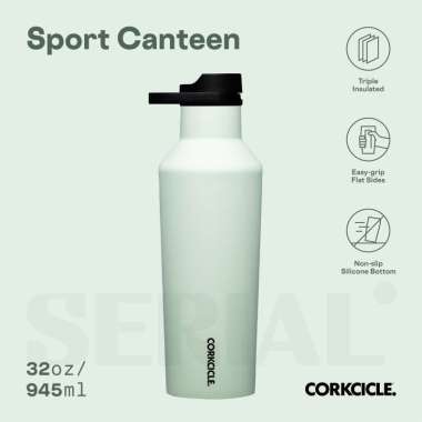 CORKCICLE Sport Canteen 32oz - Sage Mist