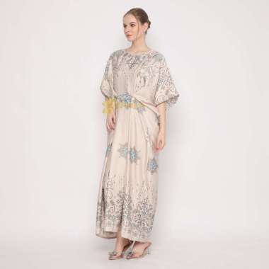 EF796 KAFTAN BATIK JUMBO WANITA/KAFTAN LEBARAN/KAFTAN BATIK SATIN PREMIUN//KAFTAN MODERN/KAFTAN MUSL