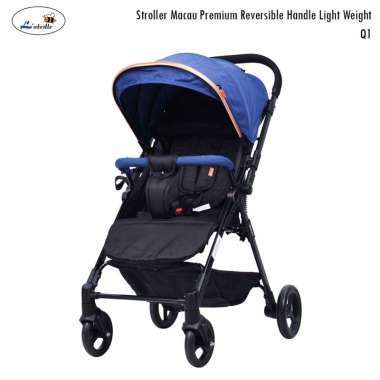 Labeille Q1 Baby Stroller Macau Premium Reversible Handle Light Weight Kereta Dorong Lipat Bayi Anak
