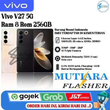 Vivo V27 5G Ram 8 Rom 256GB Hitam