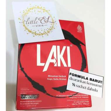 Minuman Serbuk Kopi Gula Krimer - LAKI - 1 Box