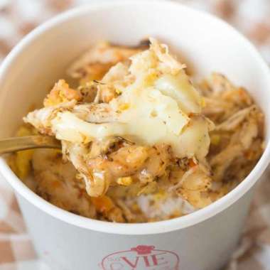 Nasi Ayam Geprek Mozarella Pedas Banget (PB)