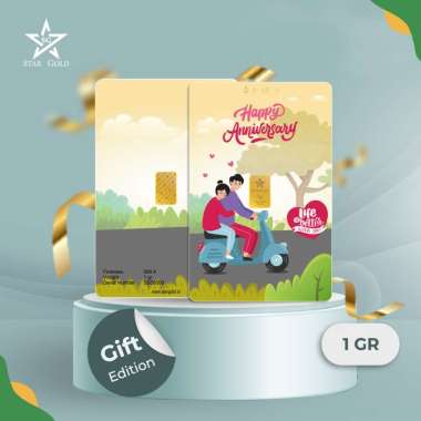 StarGold Logam Mulia Anniversary 1 0.5 gram