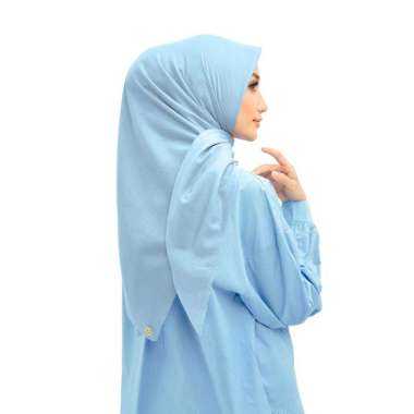 Nada Puspita Voile Scarf - Blue Bell