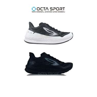 SEPATU RUNNING NINETEN 910 GEIST EKIDEN 37 Hitam Putih