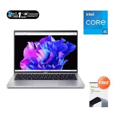 ACER Swift Go Touch SFG14-71T-51MG - Silver [14" Touch WUXGA/i5-13500H/16G DDR5/512G NVMe/Win 11/OHS 21/NX.KF5SN.001] FREE Bag + 1Yr Ext Warranty 16TB / 1TB