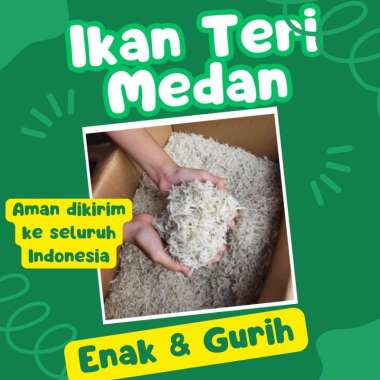 Ikan Teri Toge VIP Medan Asli Kualitas Super 1kg