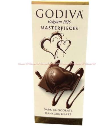 Godiva Masterspiece 78gr Milk Chocolate Hazelnut Oyster Coklat Kacang Hazel Nut Dark Chocolate Ganac