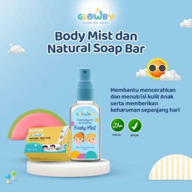 (Glowby) Body Mist And Natural Soap Bar