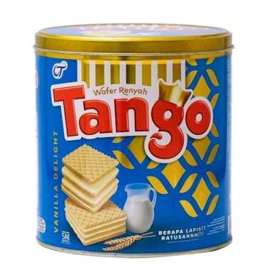 Tango Wafer Renyah Kaleng Vanila 240g