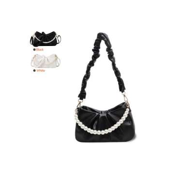 Goto Elyse Shoulder Hand Bag Tas Bahu Wanita Aesthetic Korean Style WHITE