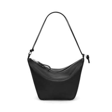 Loewe Mini Hammock Hobo Bag Black Black