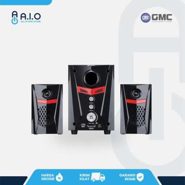 GMC - SPEAKER 888D1 - SP888D1BT | MULTIMEDIA BLUETOOTH Hitam