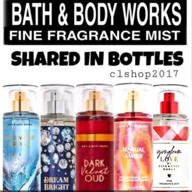 BBW MIST SHARE IN BOTTLE 30 ML GINGHAM LOVE