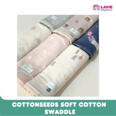 Cottonseeds Soft Cotton Baby Swaddle/Bedong bayi Galaxy