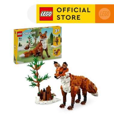 LEGO Creator 31154 Forest Animals: Red Fox (667 Pieces), Building Block, Toys, Bricks