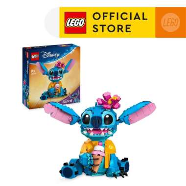 LEGO Disney 43249 Stitch (730 Pieces), Building Block, Toys, Bricks